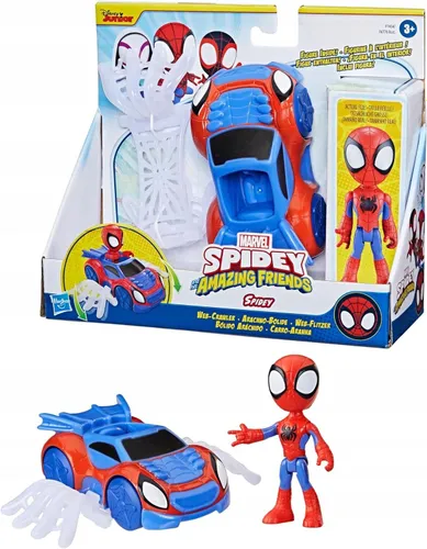 Zestaw Spidey z pojazdem Web-Crawler Pjęczy pojazd Spidey i super-kumple