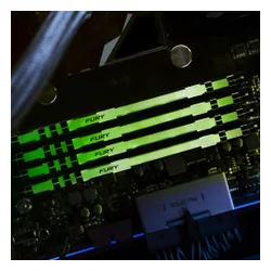 Pamięć Kingston Fury Beast RGB, DDR4, 32 GB, 3600MHz, CL18 (KF436C18BBAK2/32)