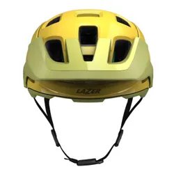 Kask rowerowy LAZER Jackal KinetiCore Złoto-zielony MTB (rozmiar L)