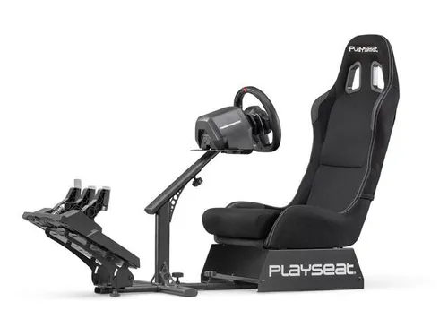 Fotel Playseat Evolution Black Actifit Wyścigowy Tkanina do 122kg Czarny