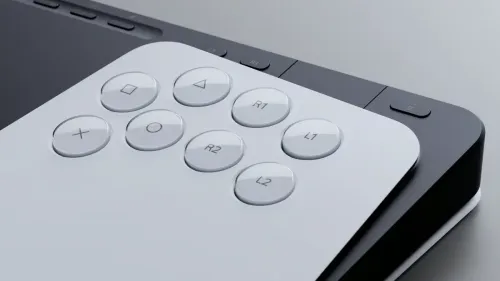 Kontroler Sony Arcade Stick FlexStrike do PS5 Bezprzewodowy Czarno-biały
