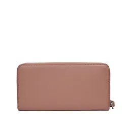 Большой женский кошелек Calvin Klein Gracie Wallet с ремешком Lg K60k611388 Ash Rose VB8