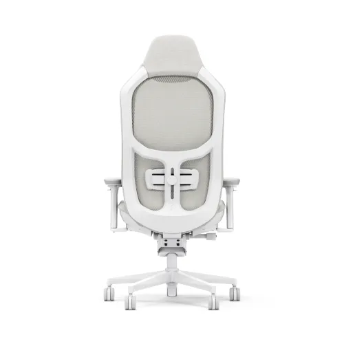 Fotel Fractal Design Refine Mesh Light Gamingowy do 125kg Tkanina Szary