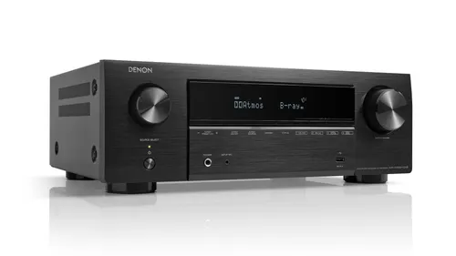 Ресивер Denon AVR-X1800H DAB 7.2-канальный Dolby Atmos DTS X Wi-Fi Bluetooth AirPlay черный