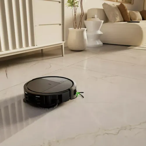 Robot sprzątający iRobot Roomba 575 Combo Funkcja mopowania Stacja oczyszczająca Tworzenie mapy pomieszczenia Funkcje AI Czarny