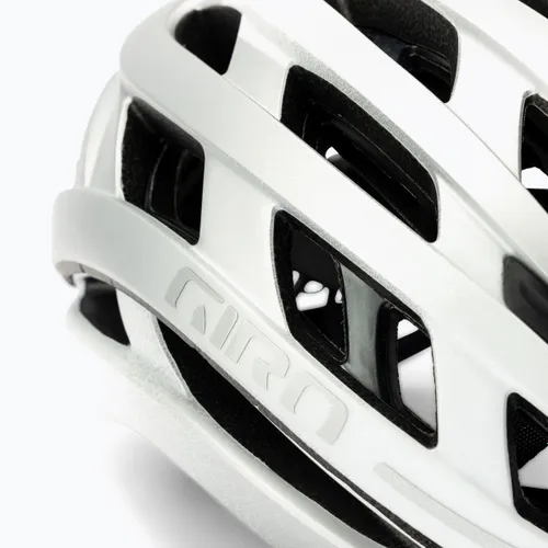 Kask rowerowy Giro Helios Spherical MIPS matte white/silver fade