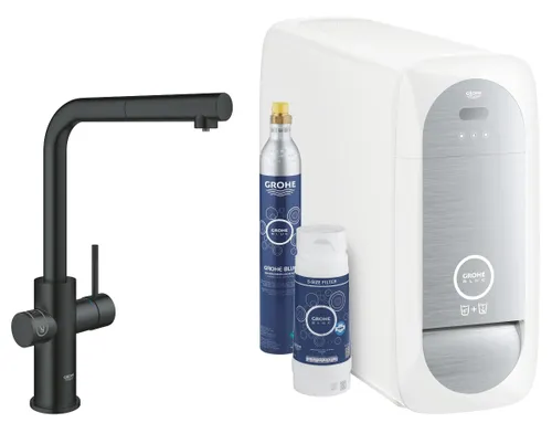 Bateria GROHE Blue Home 31539KS0 z filtrem Aksamitna czerń