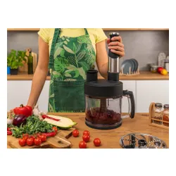 Blender GÖTZE & JENSEN HB950K Inox z krajarką w kostkę