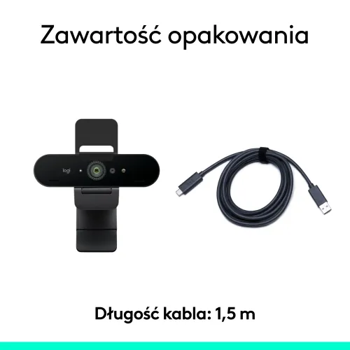 Kamera internetowa Logitech Brio 4K Grafitowy