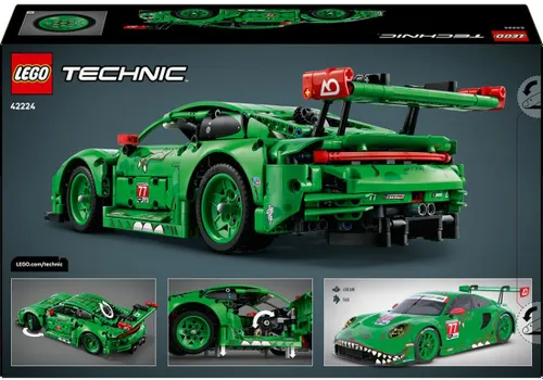 LEGO 42224 Technic Samochód Porsche 911 GT3 R Rexy AO Racing