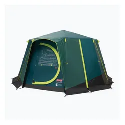 Namiot kempingowy 8-osobowy Coleman Cortes Octagon Blackout Bedroom green