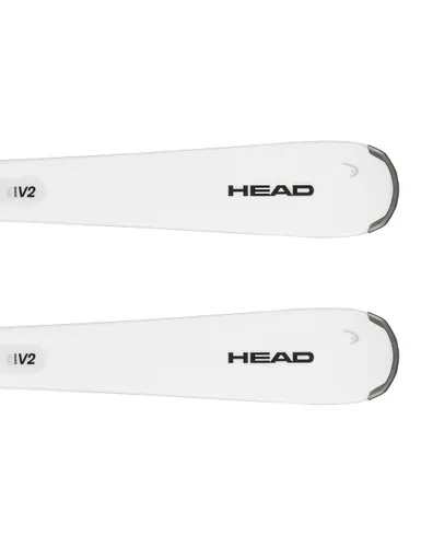 Narty allround HEAD SHAPE V2 white + wiązanie HEAD PR 10 z GRIP WALK 2025 - Długość (cm) - 156