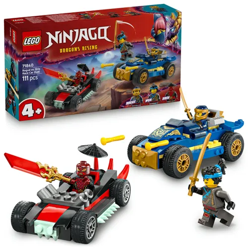 Lego Ninjago Klocki Zestaw 71840 Pojedynek Wyścigowy Rogue Drix 3 Figurki