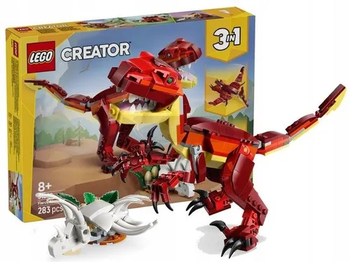KLOCKI LEGO CREATOR 31379 Groźny dinozaur, zestaw klocków +8 lat