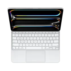 Klawiatura Apple Magic Keyboard iPad Pro 2024 13" Angielski USA Biały