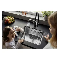 Bateria z filtrem BLANCO EVOL-S Pro 526636 Czarny mat