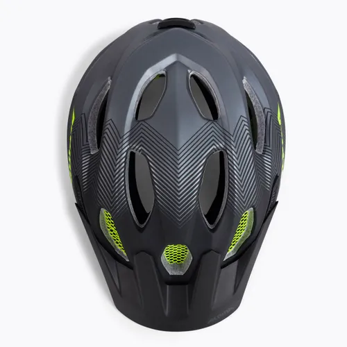 Kask rowerowy dziecięcy Alpina Carapax black neon/yellow