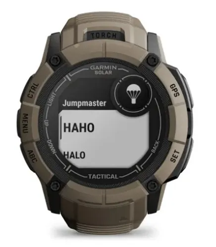 Смарт-часы Garmin Instinct 2x Solar Tactical Edition (светло-коричневый / светло-коричневый ремешок)