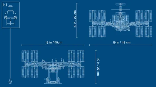 Конструктор Lego 21321 Ideas - Международная Космическая Станция