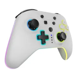 Pad Armor3 NuRival Light Up do Nintendo Switch Bezprzewodowy Biały