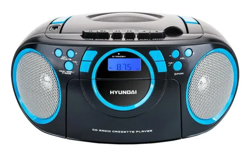 Radiomagnetofon Hyundai TRC 788 AU3BBL Czarno-niebieski
