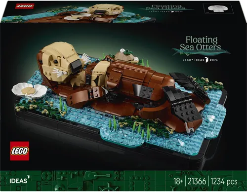 LEGO 21366 IDEAS Pływające wydry