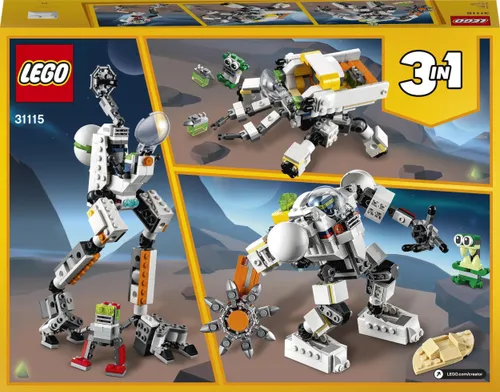 LEGO Creator uzay Madenciliği Robotu (31115)