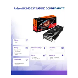 Видеокарта Radeon RX 6600 XT GAMING OC PRO 8G GV-R66XTGAMINGOC PRO-8G