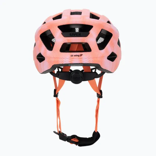 Kask rowerowy dziecięcy UVEX Air Wing 2 CC coral/strawberry matt