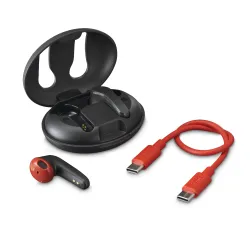 Słuchawki bezprzewodowe Hama Spirit Unchained ENC Douszne Bluetooth 5.3 Czarny