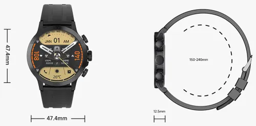 Smartwatch IMIKI Xplorer Pro Czarny