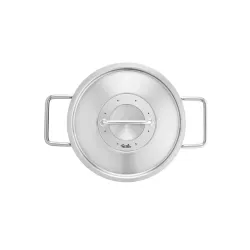 FISSLER Pure Collection 2,4 l - garnek ze stali nierdzewnej z pokrywką