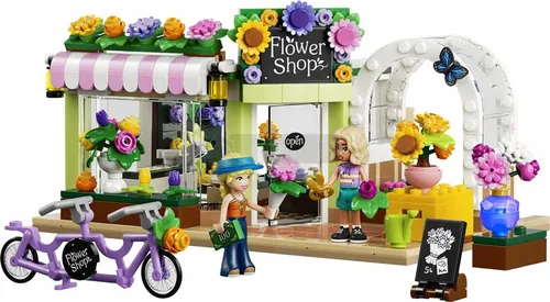 LEGO Friends 42693 Kreatywna kwiaciarnia, zestaw klocków 7+