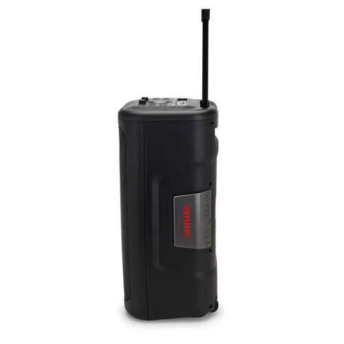 Power Audio Aiwa KBTUS-450 40W Bluetooth Mikrofon Karaoke Czarny