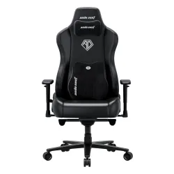 Fotel Anda Seat Novis Plus XL Gamingowy do 150kg Skóra ECO Czarny