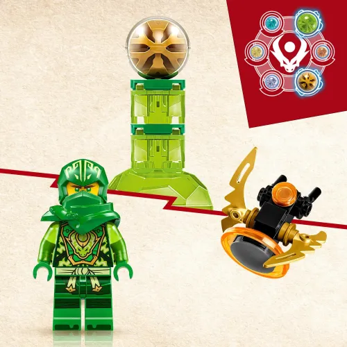 LEGO 71779 NINJAGO Smocza moc Lloyda — obrót spinjitzu