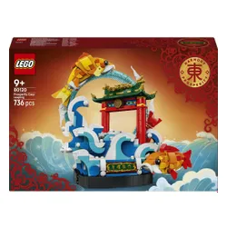 LEGO 80120 Chinese Festivals Karp przeskakujący przez Smoczą Bramę