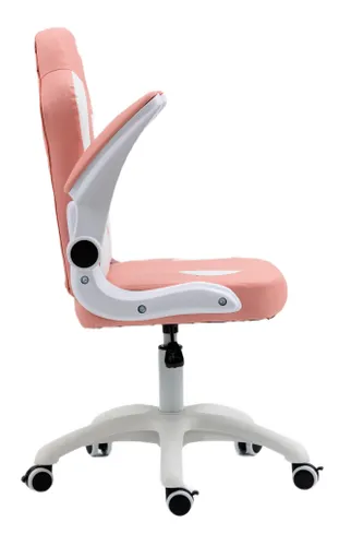 Fotel COBRA Junior Pro Różowo-biały