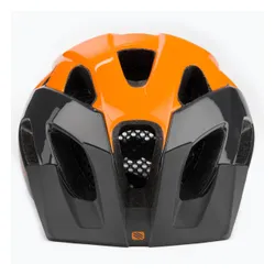 Kask rowerowy Rudy Project Crossway lead/orange fluo shiny