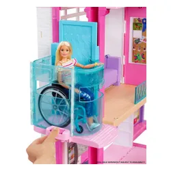 Barbie mükemmel ev Barbie yeni asansör ışığı + sesler