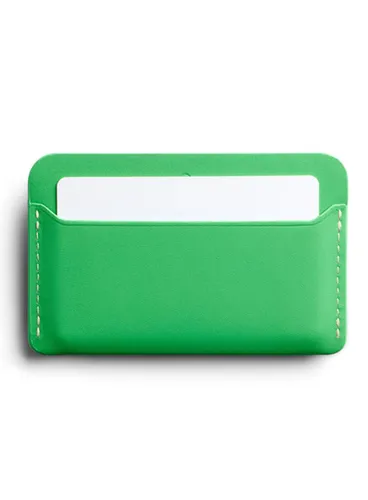 Kartownik skórzany portfel na karty Bellroy Card Slip - neon green