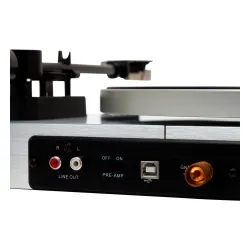 Gramofon Aiwa APX-680BT/WT Półautomatyczny Napęd paskowy Przedwzmacniacz Bluetooth Czarny