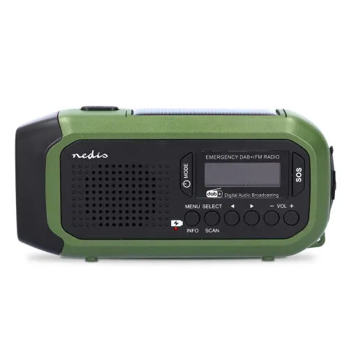 Radioodbiornik Nedis RDDBCR2000GN Radio DAB+ Zielony