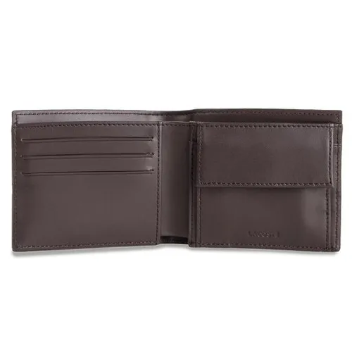 Мужской кошелек Lacoste Large Billfold &amp; Coin Nh1112fg Dark Brown 028