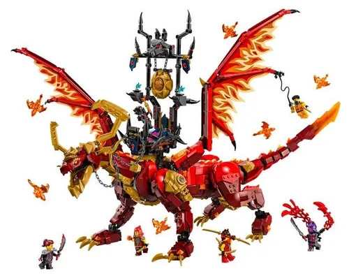 LEGO Ninjago 71822 дракон источник движения