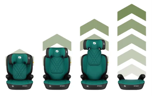 Fotelik samochodowy TULANO Joy 45 I-Size 100-150 cm (15-36 kg) Zielony