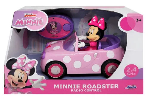 Samochód zdalnie sterowany JADA TOYS Disney Junior Minnie Roadster 253074001
