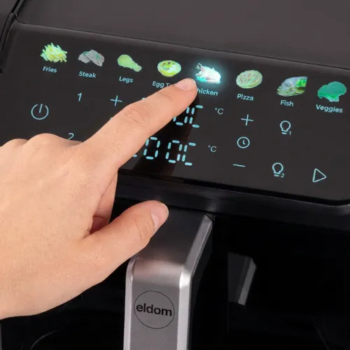 Air Fryer Frytkownica beztłuszczowa ELDOM FR300 10l z okienkiem do obserwacji postępów