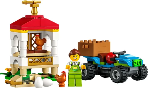 LEGO City Kurnik z kurczakami 60344