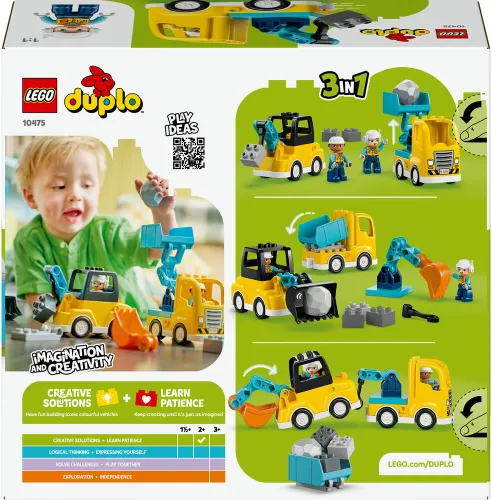 LEGO 10475 DUPLO Maszyny budowlane 3 w 1